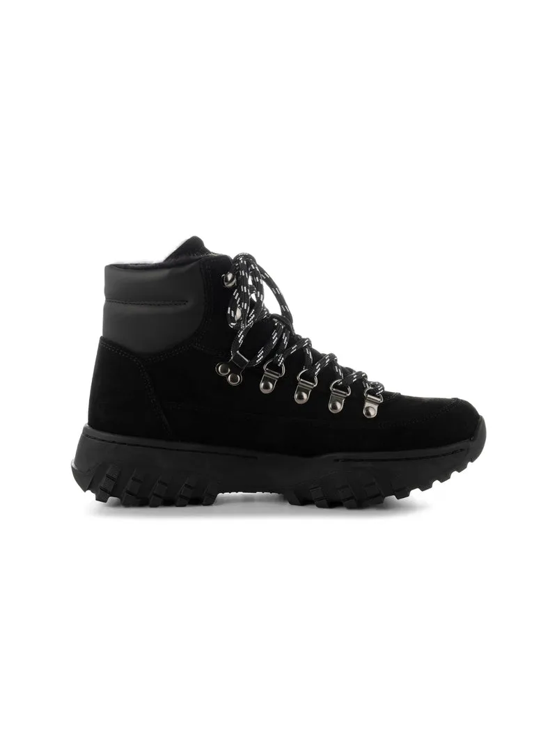 Iris Track Suede - Black