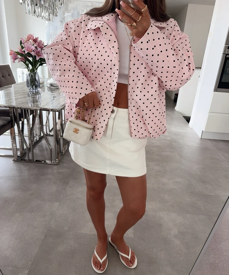 Polka Dots Jacke Pia Rosa