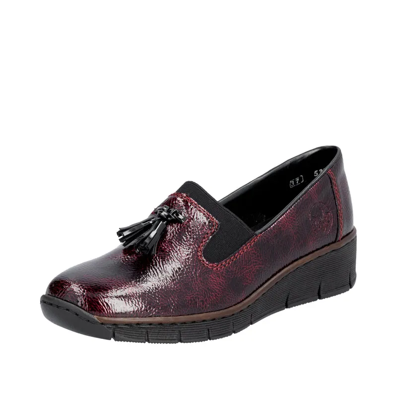Rieker Damen-Slipper | Rot