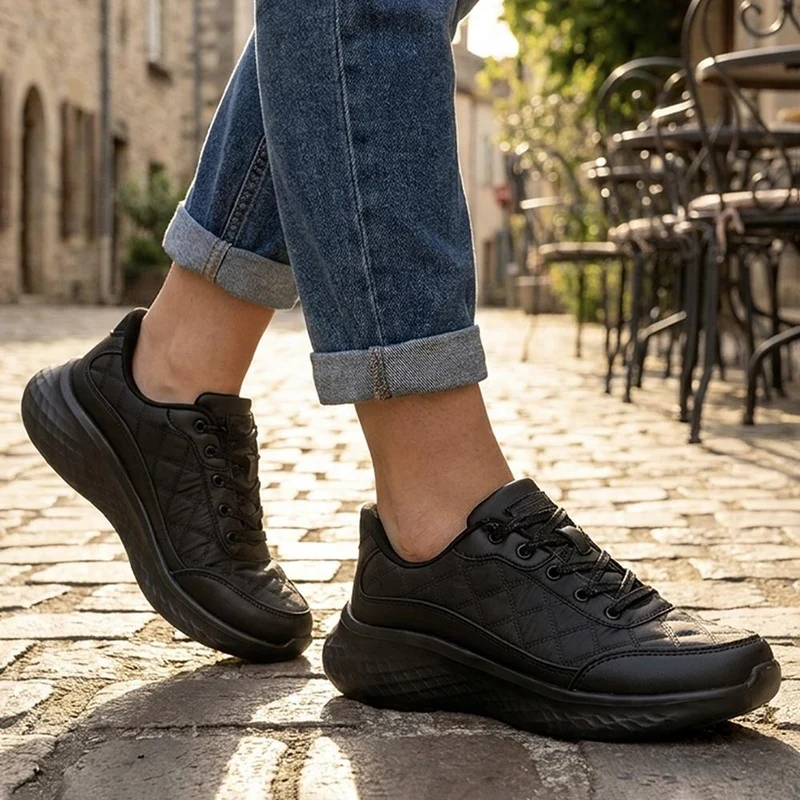 Pavers Active Hands Free Slip On Trainers - BRK44008 / 329 760 - Black