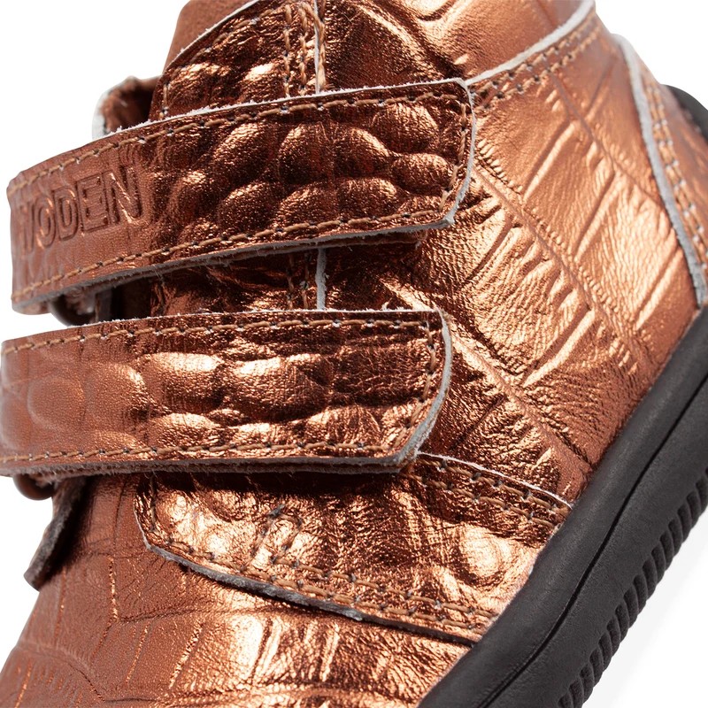 Tristan Croco Shiny - Burnished Copper