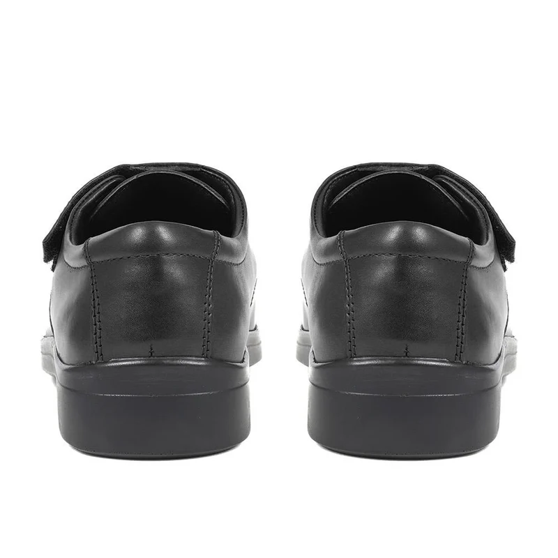 Touch-Fasten Monk Strap Shoes - BARNARD / 324 139 - Black