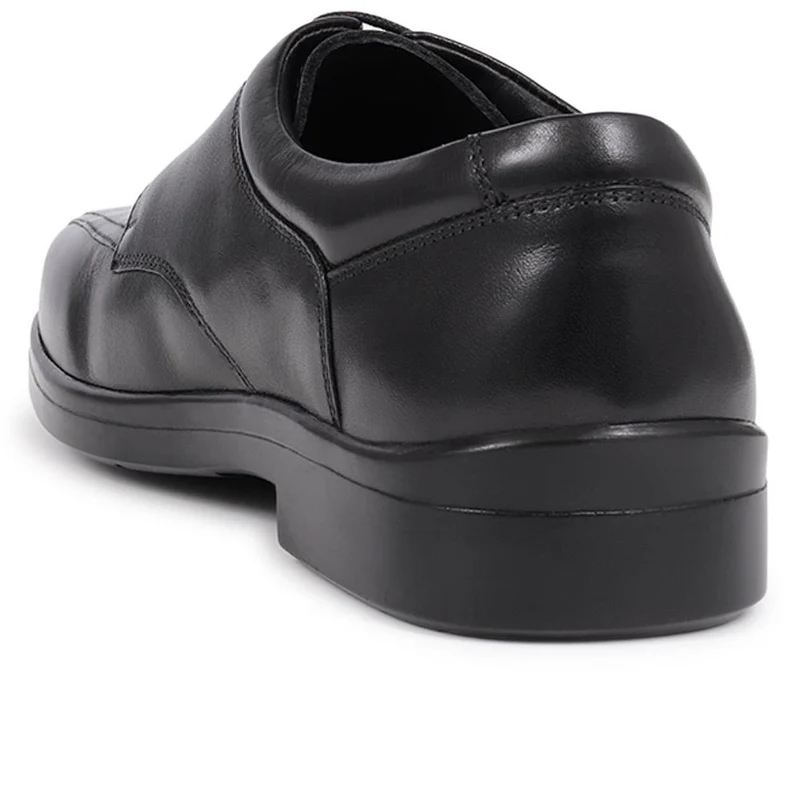 Extra Wide Fit Smart Lace-Up Shoes - CEASARIO / 324 140 - Black