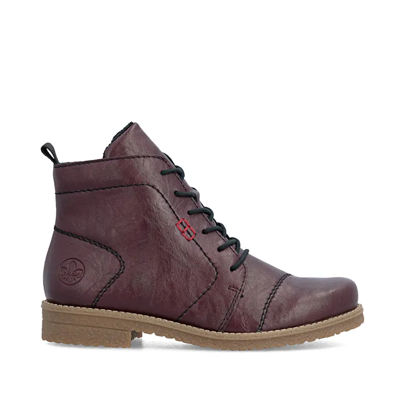 Rieker Damen-Ankle-Boots | Rot
