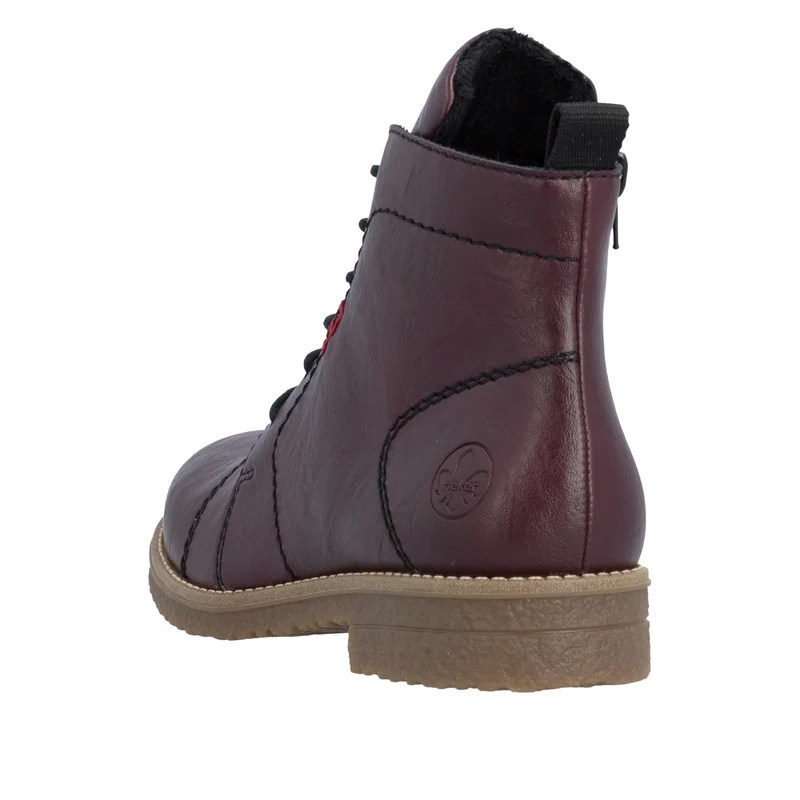 Rieker Damen-Ankle-Boots | Rot