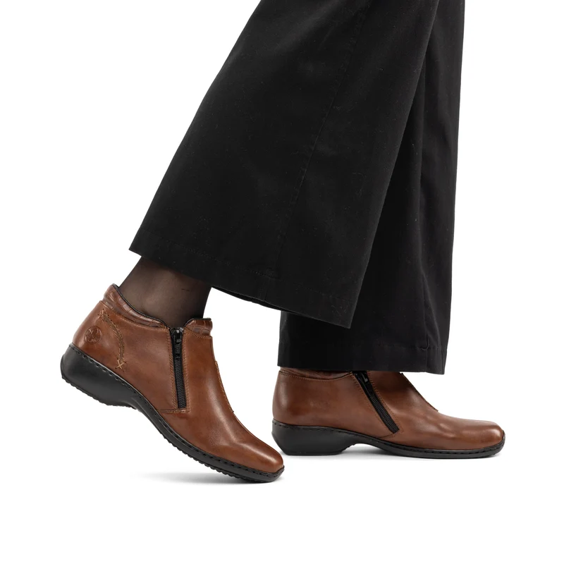 Rieker Damen-Ankle-Boots | Braun