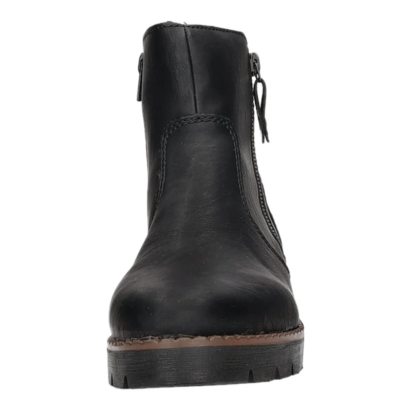 Rieker Schlupf-/Reißverschlußstiefelette Warmfutter bis 35mm Absatz (casual)