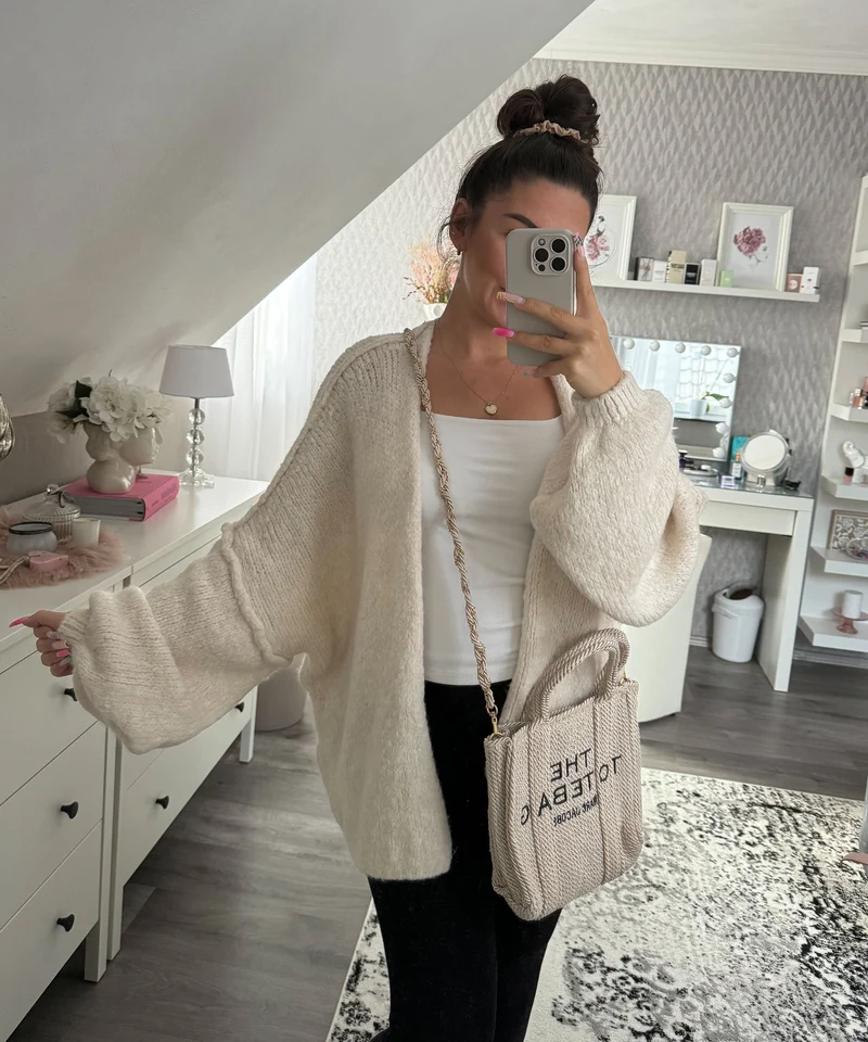 Cardigan Ray Beige