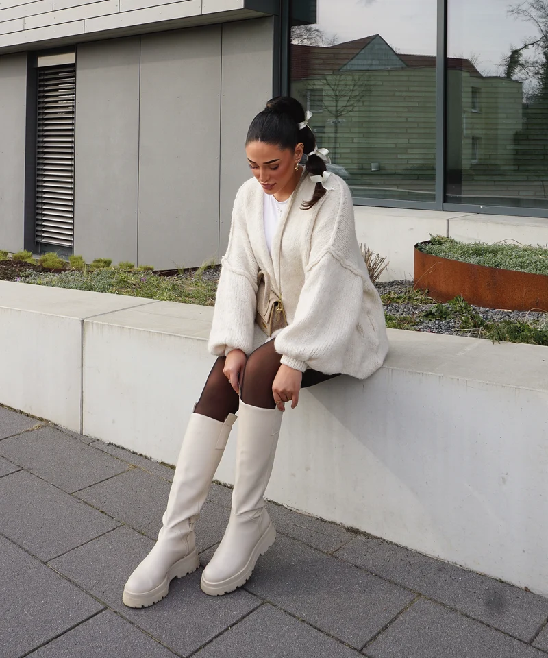 Cardigan Ray Beige