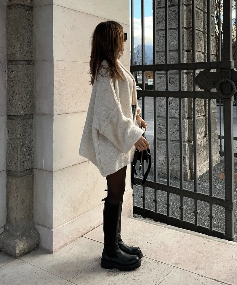 Cardigan Ray Beige