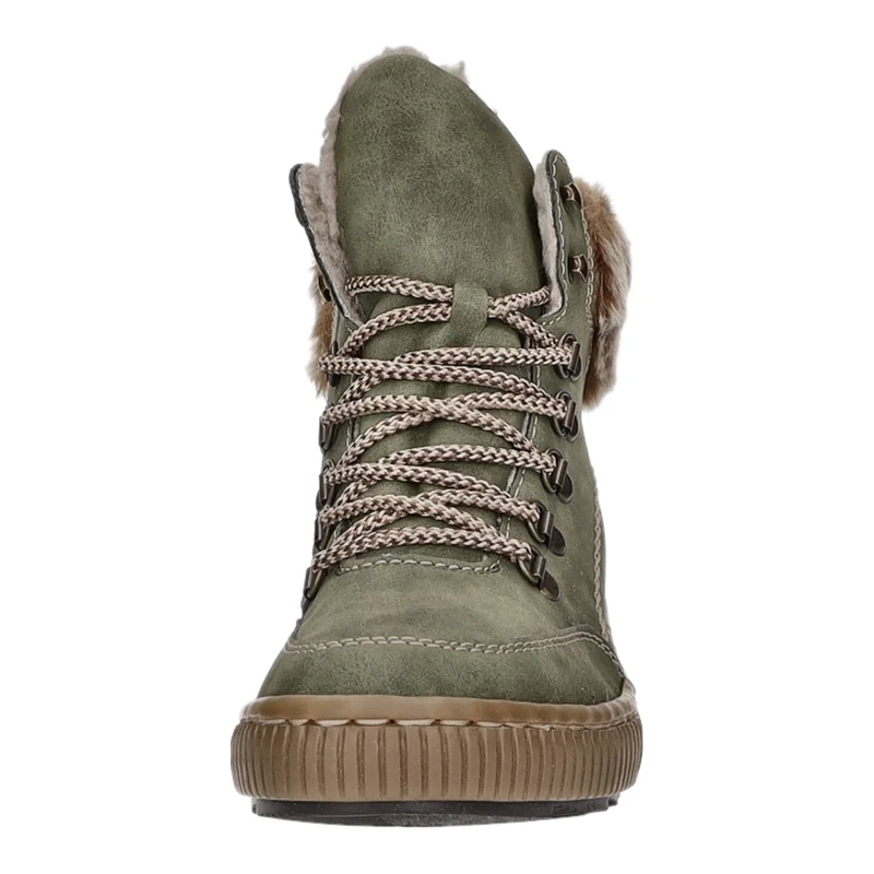 Rieker Schnürstiefelette Warmfutter bis 35mm Absatz (casual)
