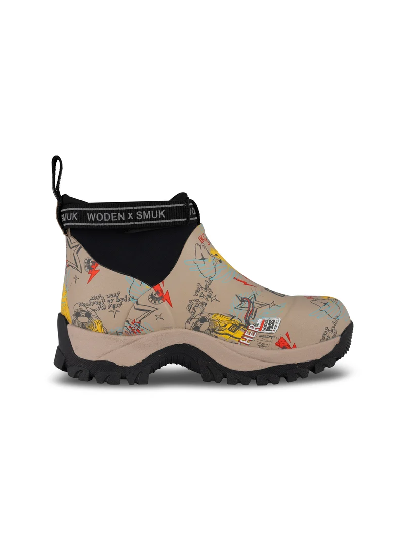 WODEN x SMUKFEST Womens boot - Silver Mink