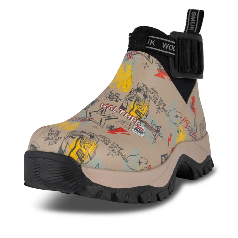 WODEN x SMUKFEST Mens boot - Silver Mink