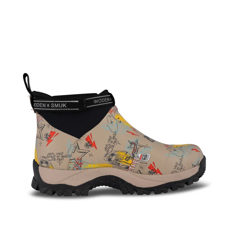 WODEN x SMUKFEST Mens boot - Silver Mink