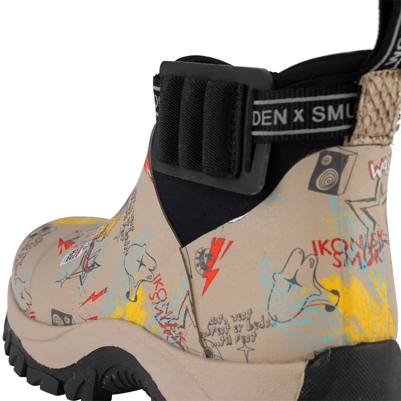 WODEN x SMUKFEST Mens boot - Silver Mink