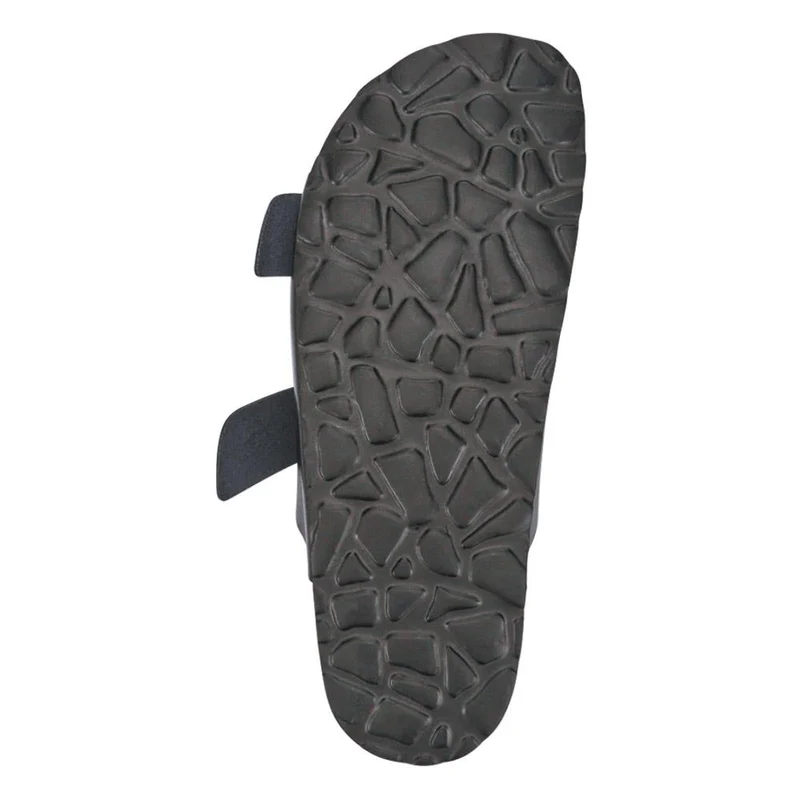 All-Leather Casual Mule Sandals - PATRI39010 / 326 633 - Black