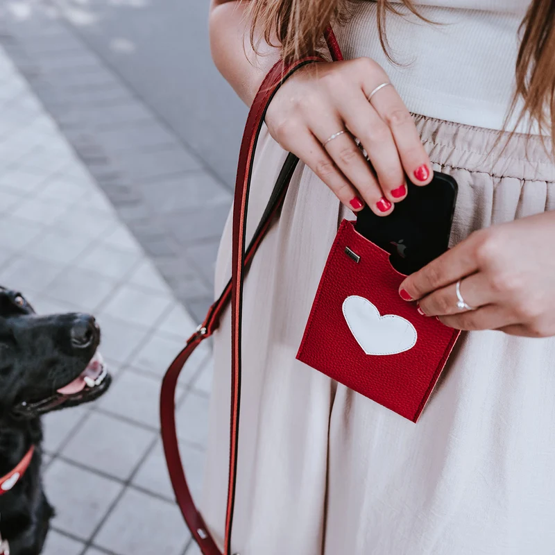 Handytasche Love (Kunstleder)