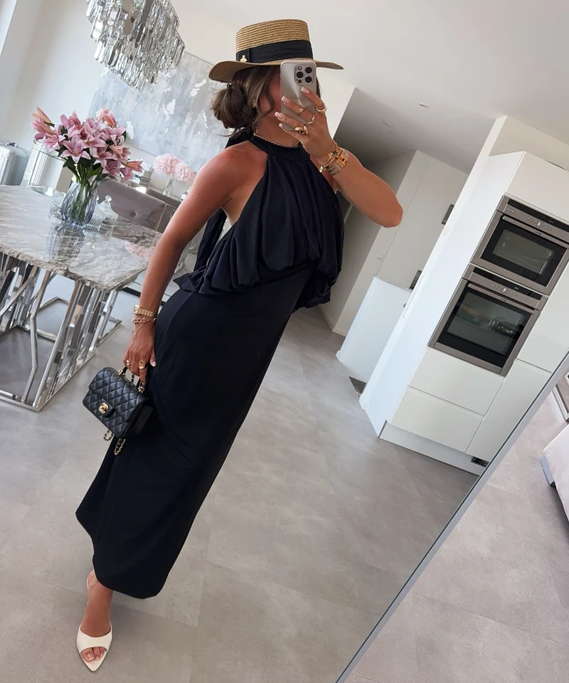 Maxi Kleid Ilenia Schwarz