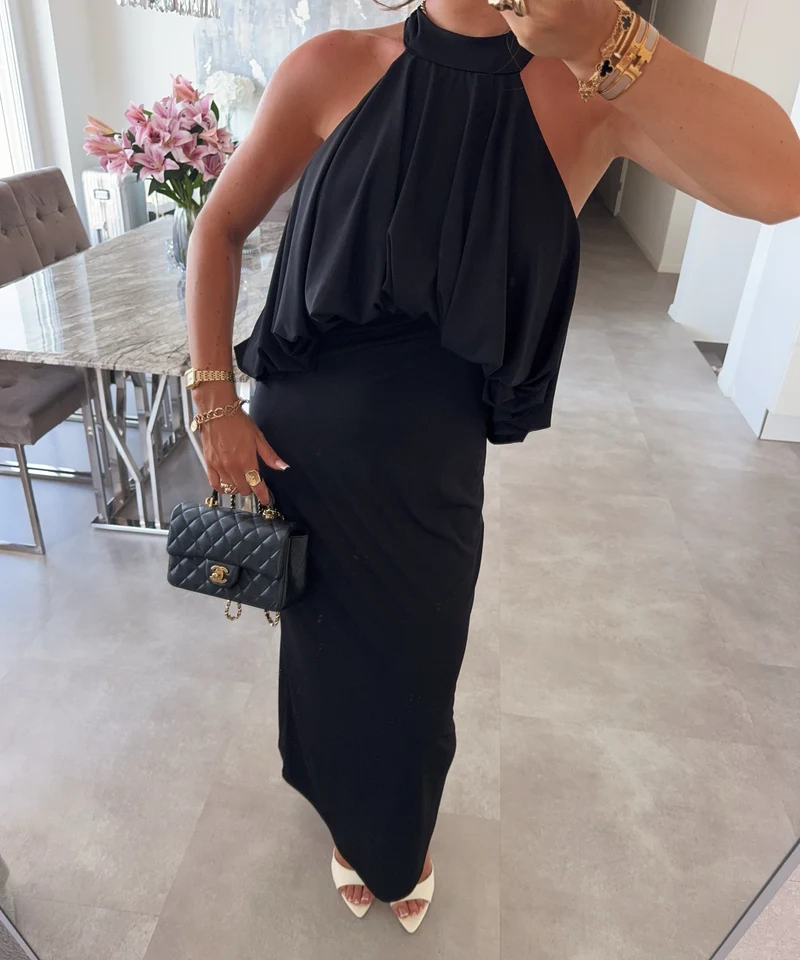 Maxi Kleid Ilenia Schwarz