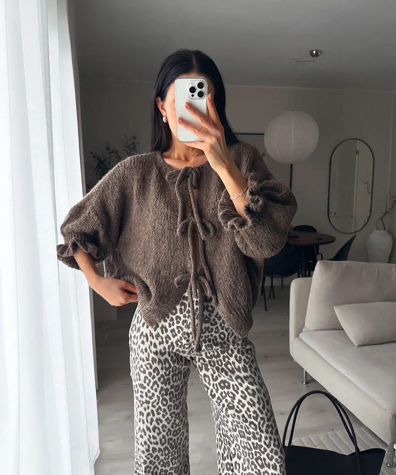 Stretch Wide Leg Jeans Feli Leo