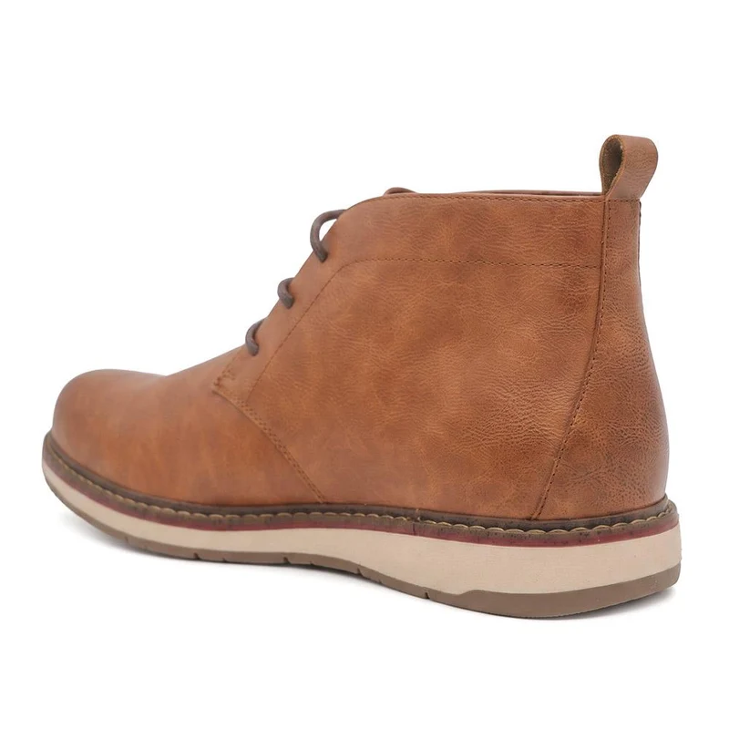 Casual Lace Up Chukka Boots - XINGH44011 / 330 036 - Tan
