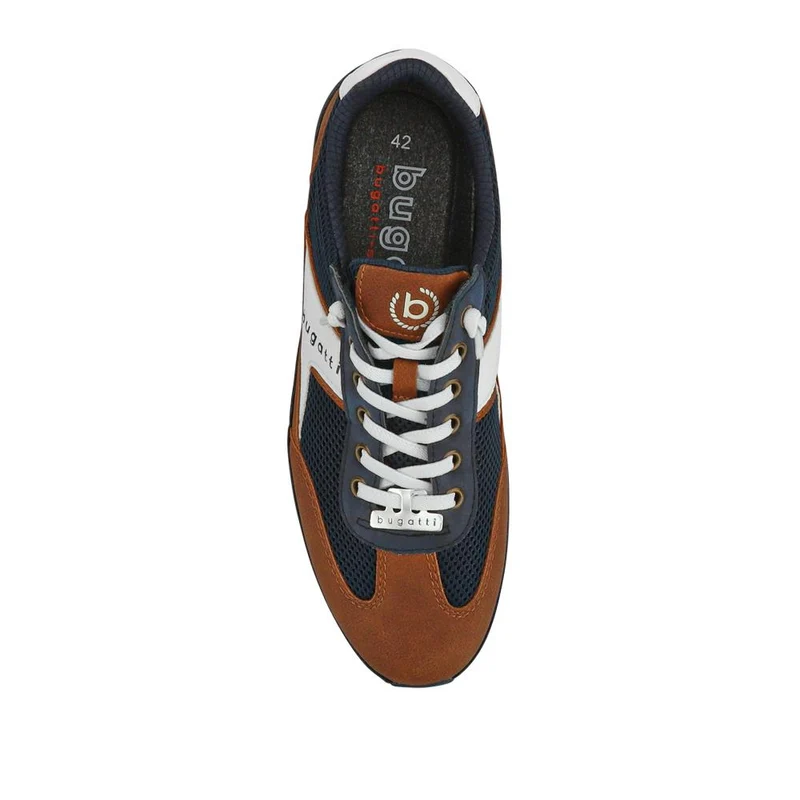 Comfort-Fitting Laced Trainers - BUG41516 / 327 369 - Navy