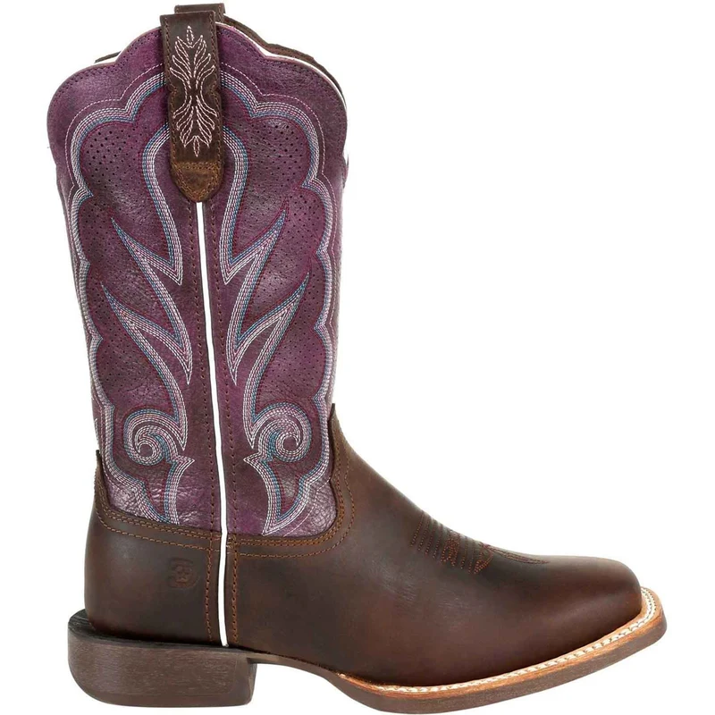 Durango Damen-Stiefel Lady Rebel Pro | Geöltes Braun-Pflaume