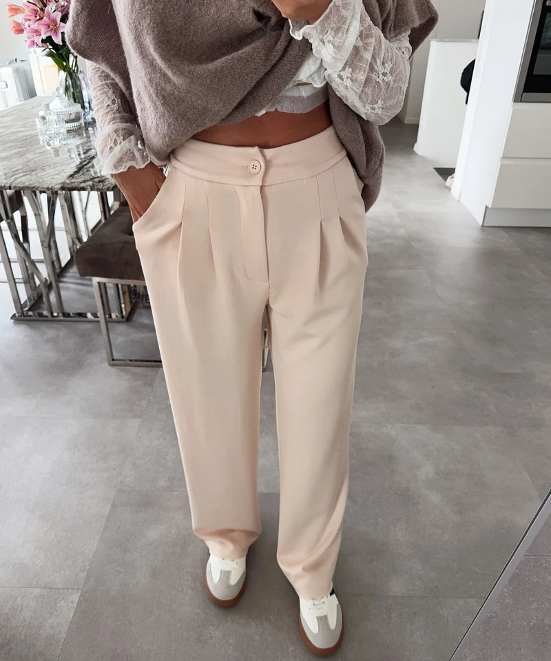 Anzughose Missy Beige