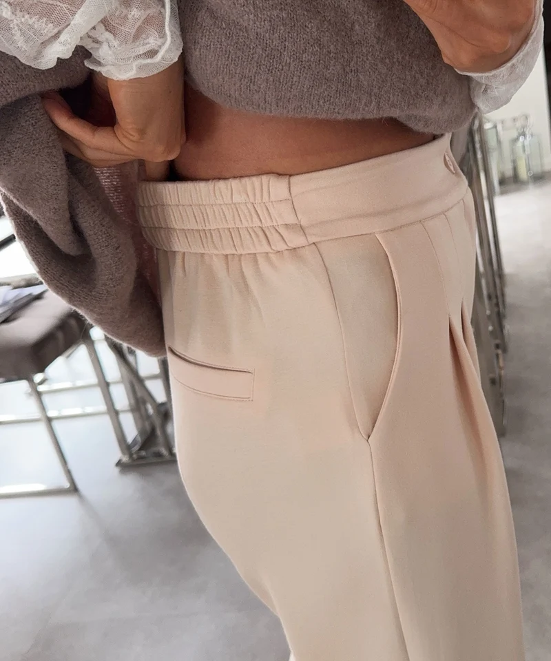 Anzughose Missy Beige