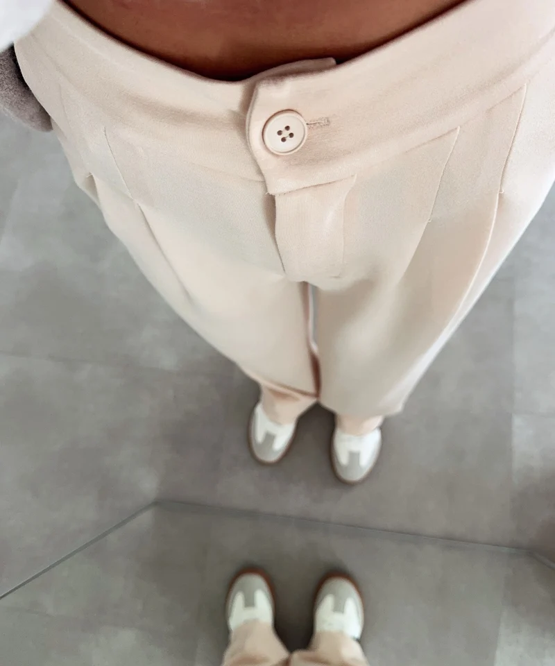 Anzughose Missy Beige