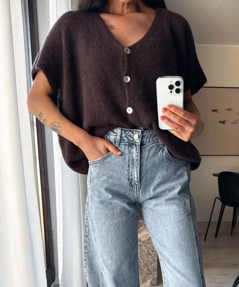 Barrel Jeans Cleonita Hellblau