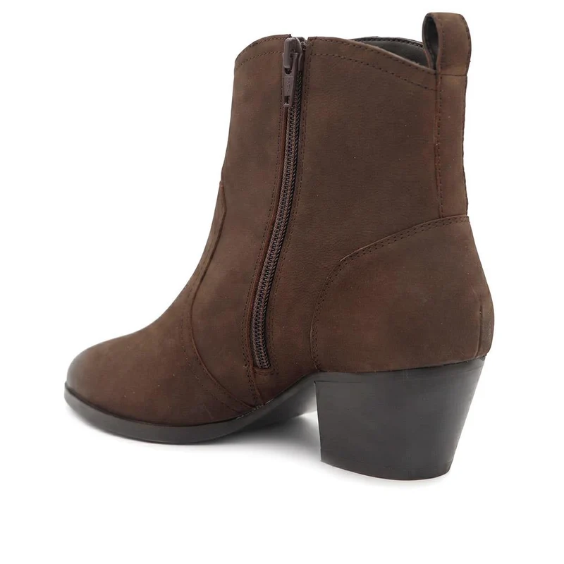 Bellissimo Smart Leather Ankle Boots - BELRNB44005 / 330 080 - Chocolate