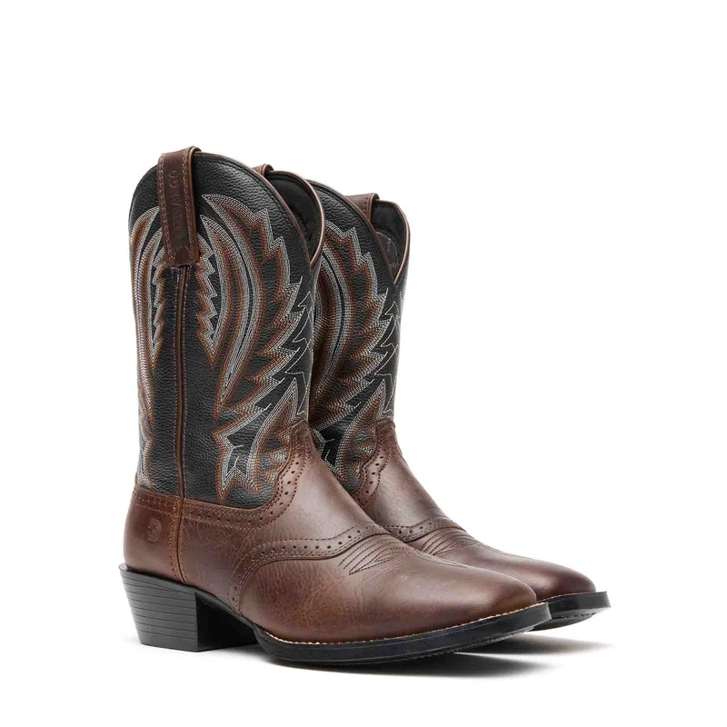 Durango Herrenstiefel Westward | Dunkelbraun Schwarz Onyx