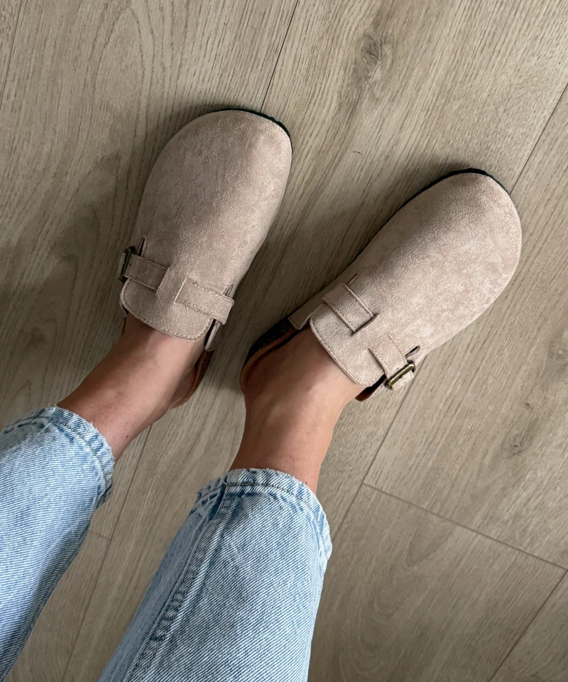 Pantoletten Dilan Beige