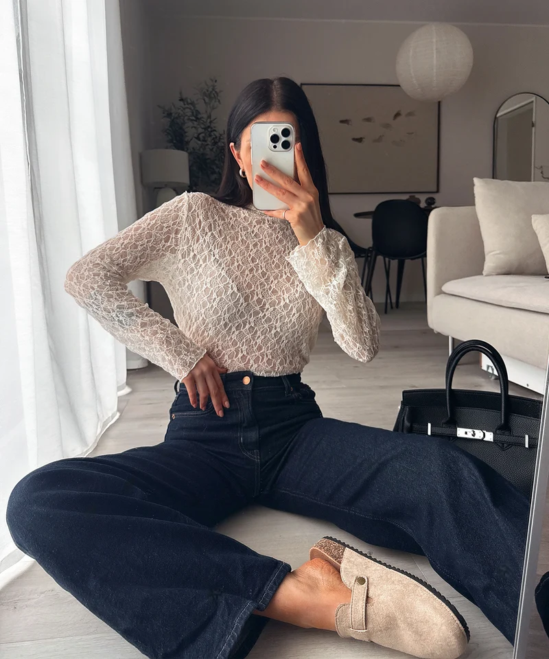 Pantoletten Dilan Beige