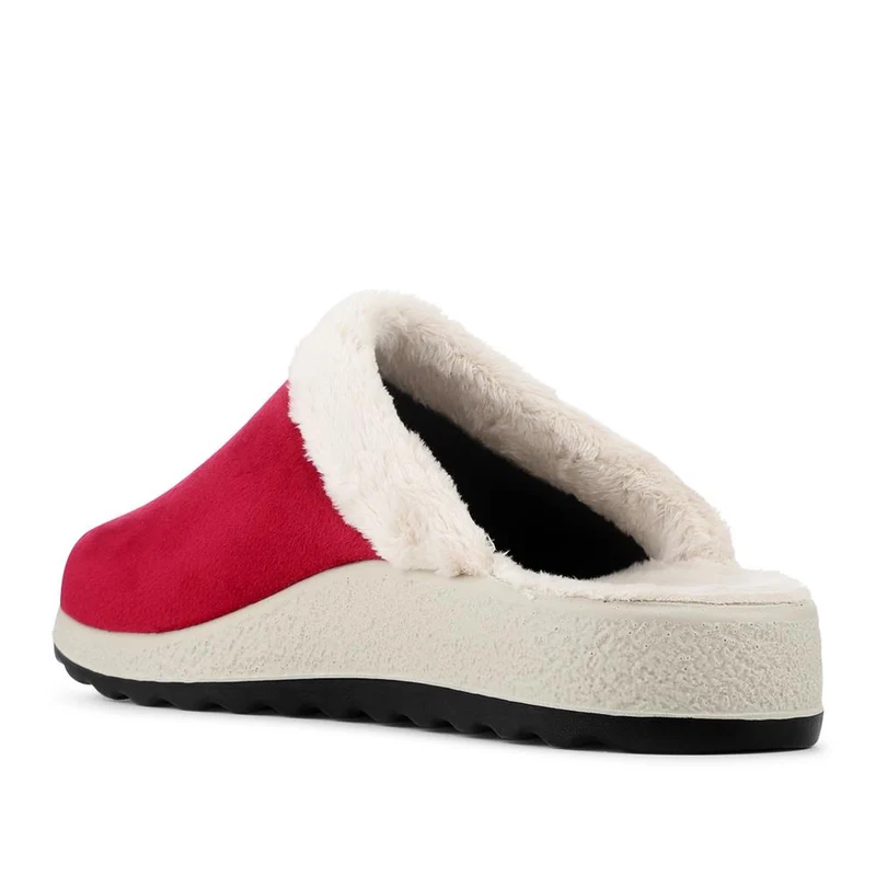 FlyFlot Wide Fit Anatomic Self Moulding Slippers - FLY42008 / 327 725 - Burgundy