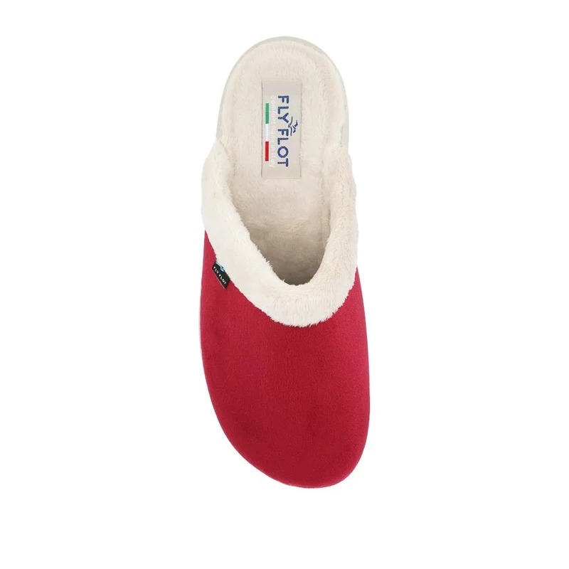 FlyFlot Wide Fit Anatomic Self Moulding Slippers - FLY42008 / 327 725 - Burgundy
