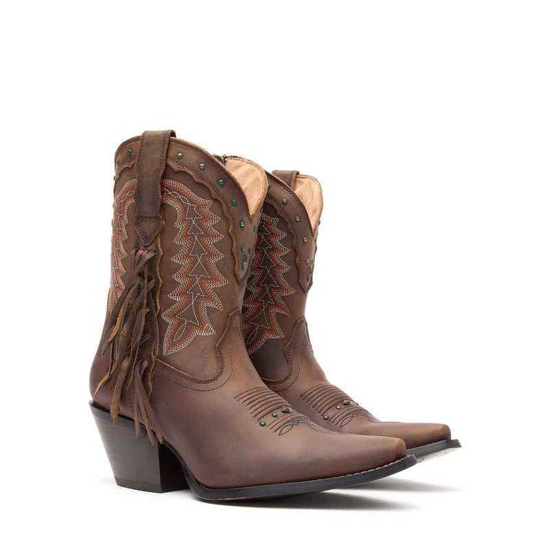 Durango Damen-Ankle-Boot Crush | Pekannuss
