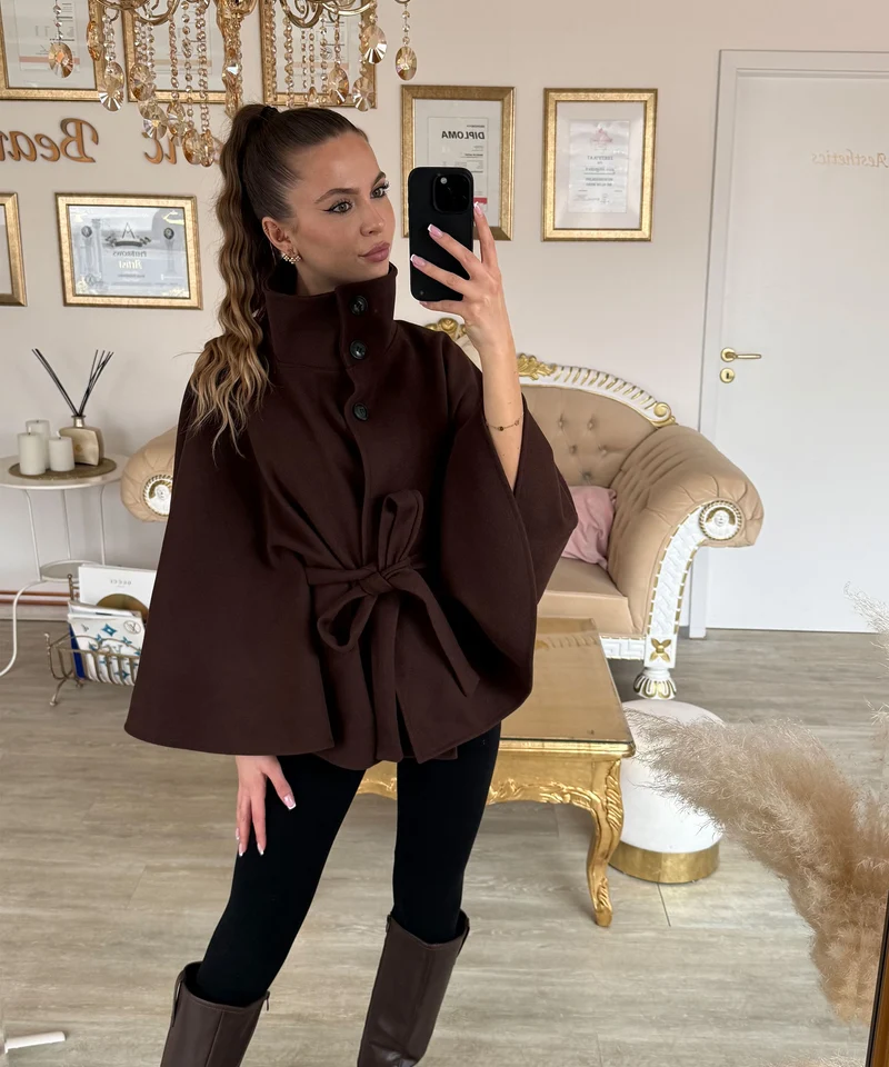 Poncho Karah Braun
