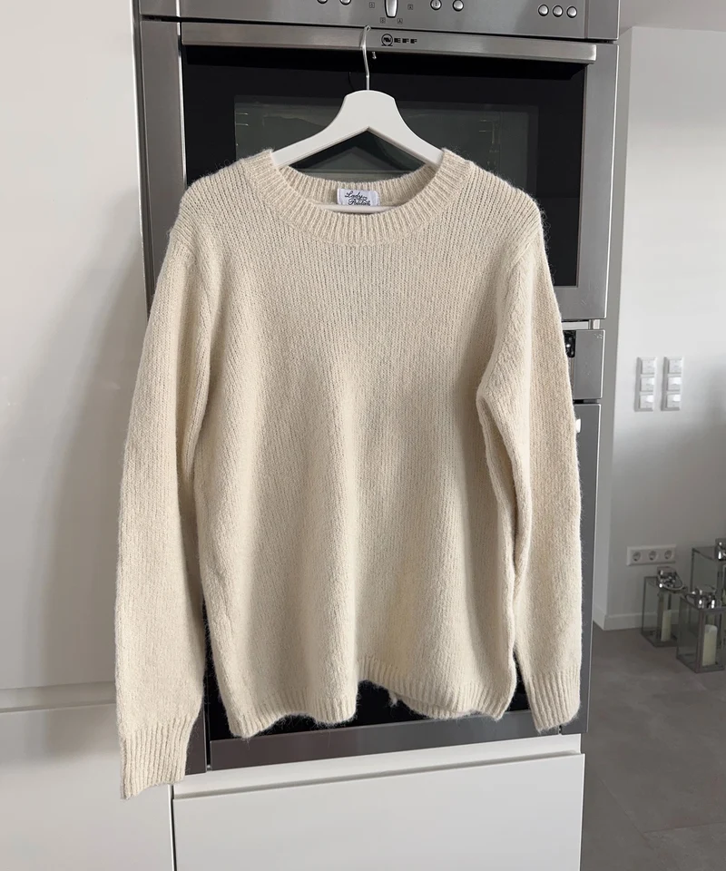 Pullover mit Schleifen Orla Beige