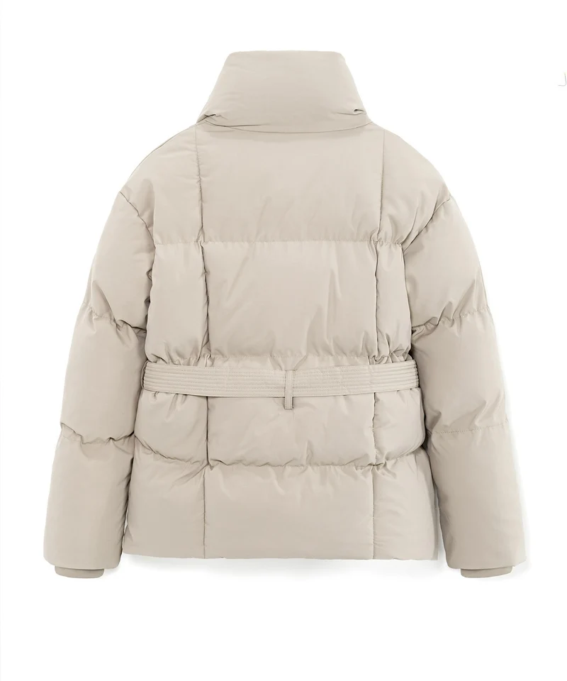 Jacke Kyleih Kurz Taupe