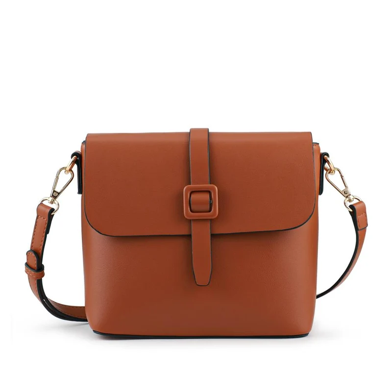 Bellissimo Buckle Crossbody Bag - BELHETIA42002 / 328 384