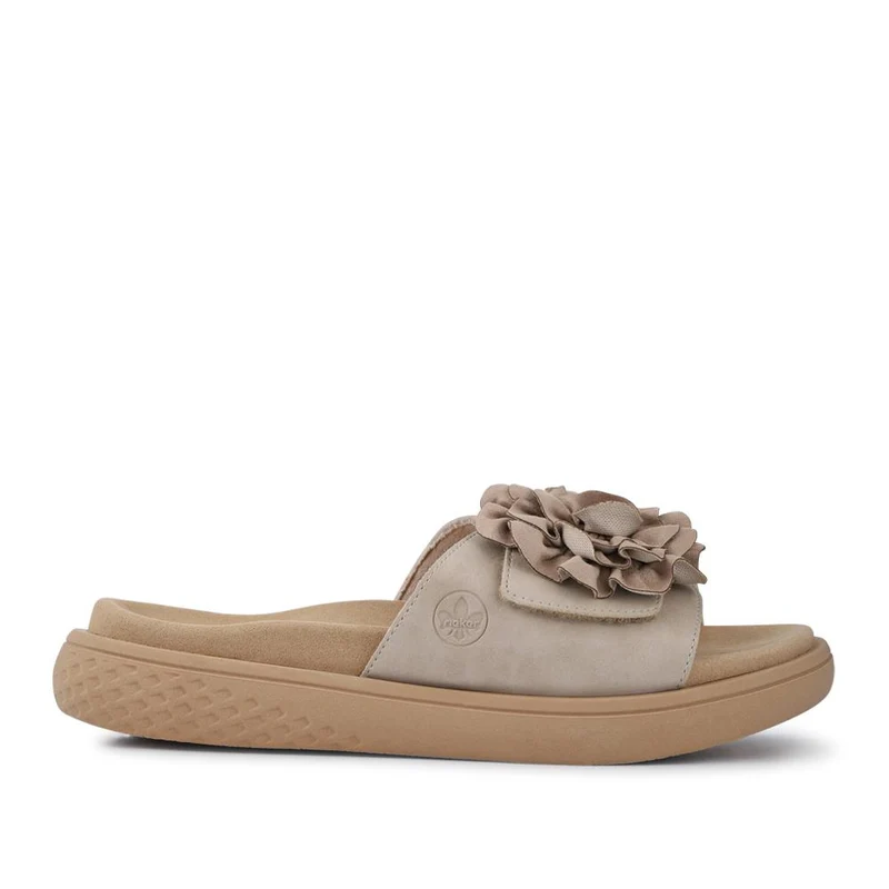 Rose-Detailed Sliders - RKR41547 / 327 293 - Beige