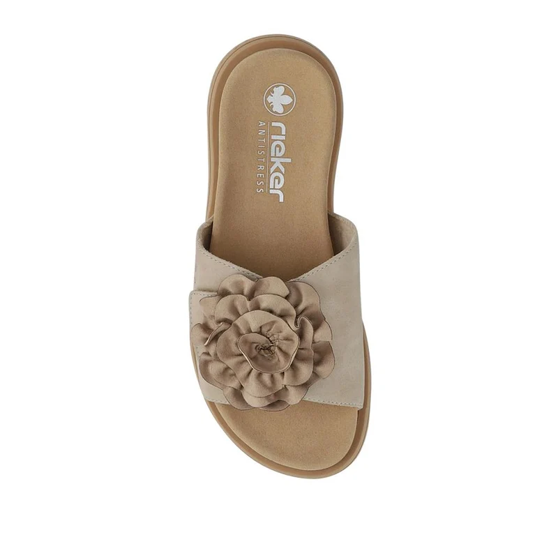 Rose-Detailed Sliders - RKR41547 / 327 293 - Beige