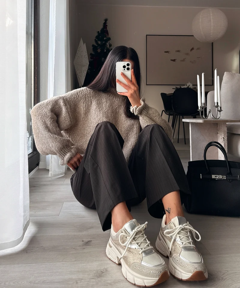 Pullover Caja Taupe