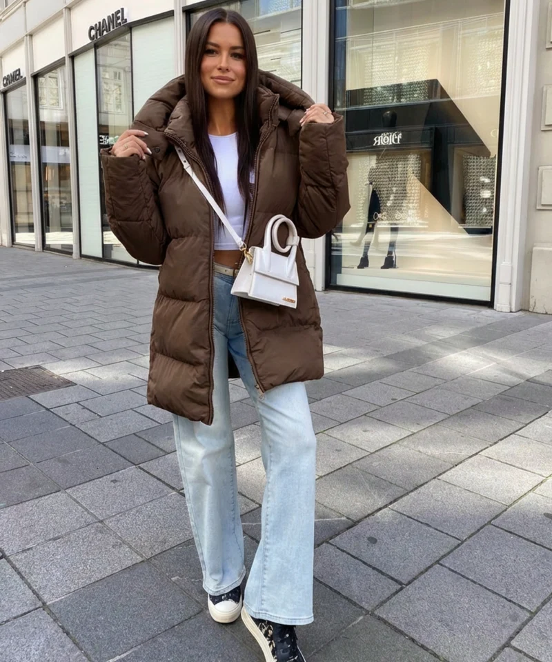 Jacke Addie Braun