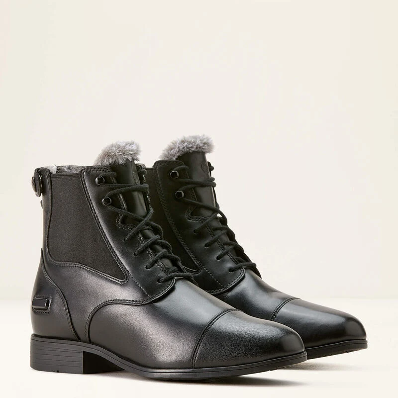 Kendall Back Zip Sherpa Paddock Boot