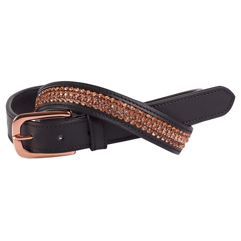 Harrys Horse Gürtel Leder Crystal