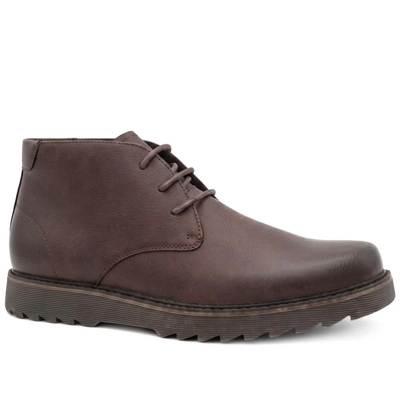 Wide Fit Lace Up Chukka Boots - XINGH44004 / 329 924