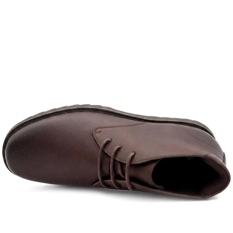 Wide Fit Lace Up Chukka Boots - XINGH44004 / 329 924 - Brown